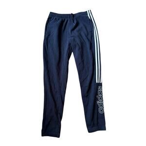 Adidas Sweatpants, Navy Blue, size Med